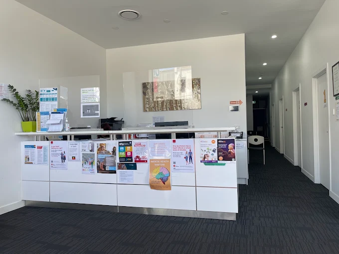 Reception desk at Camberwell Health medical centre, 676 Burke Road Camberwell VIC